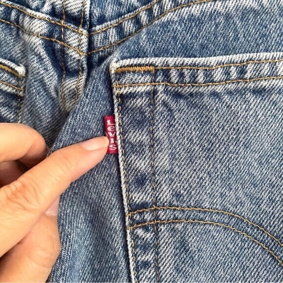 Vintage 90s Levi’s 550 Relaxed Fit Tapered Leg Jeans - 24” - Picture 9 of 13